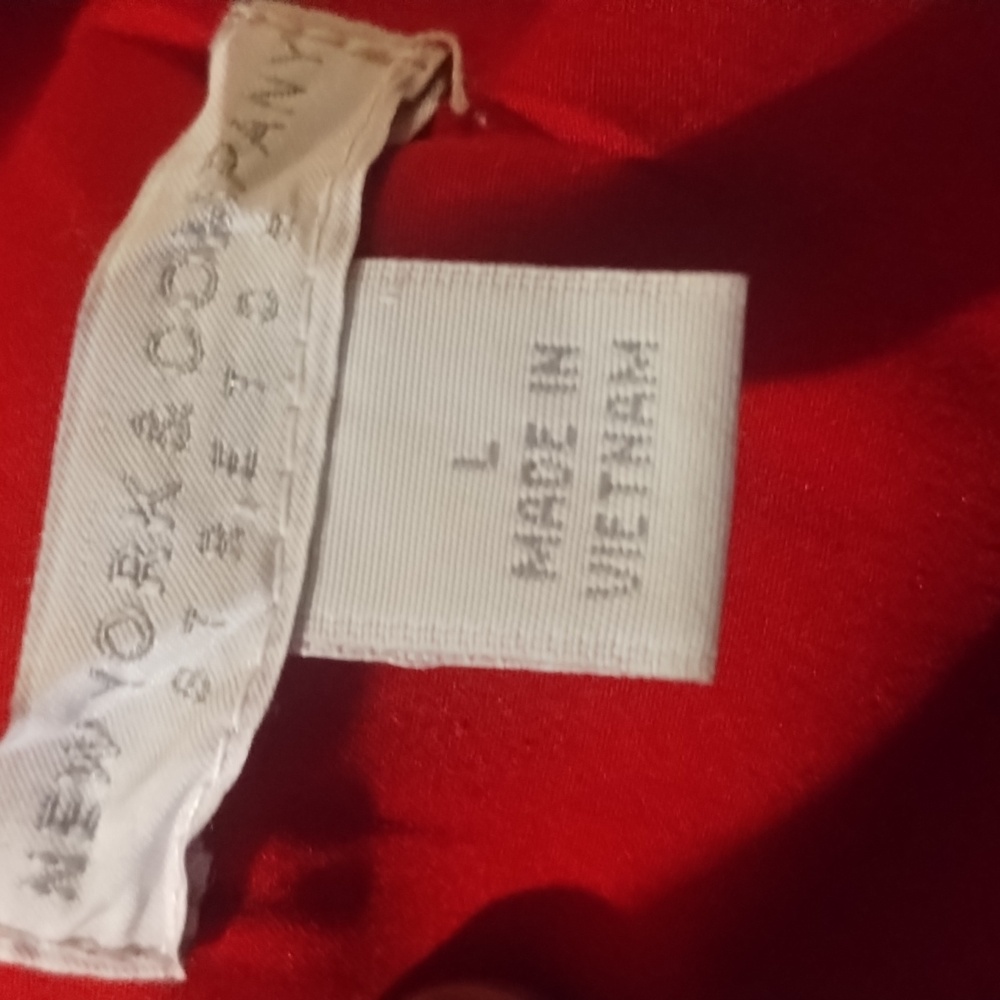 New York & Company Red and Black Formal Women Dress Used Twice And Washed - Picture 5 of 5
